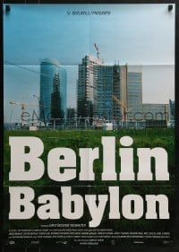 6k307 BERLIN BABYLON German 2001 cool different image of the rebuilding of Berlin, Germany!