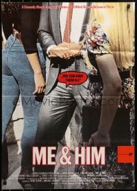 6k359 ME & HIM German 1988 different images of Griffin Dunne, New York City!