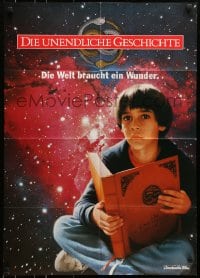 6k366 NEVERENDING STORY teaser German 1984 Wolfgang Petersen, cool image of Oliver as Bastian!