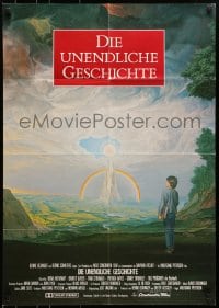 6k365 NEVERENDING STORY German 1984 Wolfgang Petersen, great fantasy art by Ulde Rico!