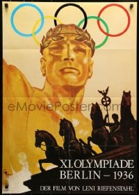 6k372 OLYMPIAD German R1980s Part I of Leni Riefenstahl's 1936 Berlin Olympics documentary!