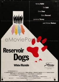 6k388 RESERVOIR DOGS German 1992 Quentin Tarantino, Harvey Keitel, Steve Buscemi, Chris Penn