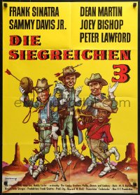 6k392 SERGEANTS 3 German R1970s John Sturges, Frank Sinatra, Rat Pack parody of Gunga Din!