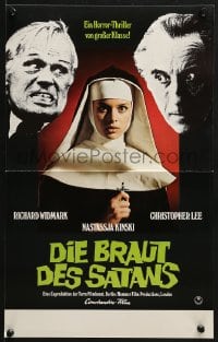 6k432 TO THE DEVIL A DAUGHTER German 12x19 1976 Richard Widmark, Christopher Lee, Nastassja Kinski!
