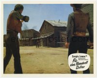 6k044 FISTFUL OF DOLLARS German LC R1970s introducing the man with no name, Clint Eastwood!