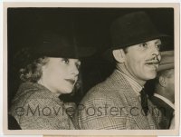 6k001 CLARK GABLE/CAROLE LOMBARD French 5x6.75 news photo 1938 the legendary Hollywood couple!