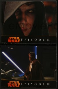 6k120 REVENGE OF THE SITH 12 French LCs 2005 Star Wars Episode III, Ewan McGregor, Christensen
