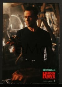 6k058 HUDSON HAWK 8 German LCs 1991 great images of Bruce Willis, Danny Aiello, Andie MacDowell!