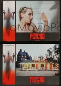 6k061 PSYCHO 8 German LCs 1999 Hitchcock re-make, Vince Vaughn, Julianne Moore, Viggo Mortenson!
