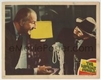 6m041 ASPHALT JUNGLE LC #7 1950 slimy Louis Calhern tries to buy Sam Jaffe's jewels on credit!