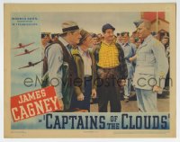 6m124 CAPTAINS OF THE CLOUDS LC 1942 pilot James Cagney & Alan Hale yell at officer!