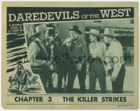 6m227 DAREDEVILS OF THE WEST chapter 3 LC 1943 Rocky Lane, Kay Aldridge & others, Killer Strikes!