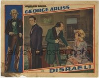 6m288 DISRAELI LC 1929 George Arliss as the English Prime Minister with two others!