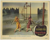 6m304 DOWN TO EARTH LC #2 1946 Rita Hayworth takes the town in a whirll of dancing & romancing!