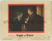 6m325 EAST OF EDEN LC #3 1955 Raymond Massey tells James Dean he has to give the money back!