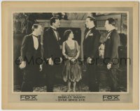 6m347 EVER SINCE EVE LC 1921 tiny Shirley Mason between four tall men wearing tuxedos!