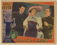 6m348 EVERY DAY'S A HOLIDAY Other Company LC 1937 Mae West all decked out beside Lloyd Nolan!