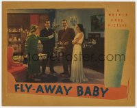 6m380 FLY-AWAY BABY LC 1937 Glenda Farrell as Torchy Blane accusing Barton MacLane & two others!