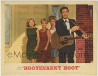 6m474 HOOTENANNY HOOT LC 1963 Sheb Wooley sings the title song to three pretty girls!