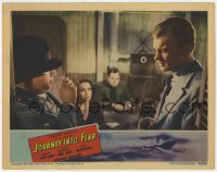 6m531 JOURNEY INTO FEAR LC 1942 Norman Foster & Orson Welles, Dolores Del Rio by Joseph Cotten!