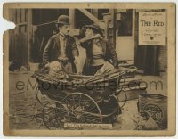 6m541 KID LC 1921 Charlie Chaplin by baby carriage threatened by old lady, six reels of joy!