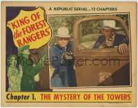 6m550 KING OF THE FOREST RANGERS chapter 1 LC 1946 Republic serial, The Mystery of the Towers!