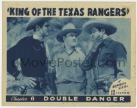 6m554 KING OF THE TEXAS RANGERS chapter 6 LC 1941 Slingin Sammy Baugh, Duncan Renaldo, Double Danger