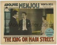 6m556 KING ON MAIN STREET LC 1925 Adolphe Menjou, Bessie Love, Monta Bell silent!