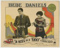 6m559 KISS IN A TAXI LC 1927 pretty Bebe Daniels & Douglas Gilmore are stunned by bad news!