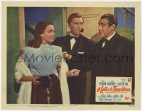 6m592 LETTER TO THREE WIVES LC #3 1949 Linda Darnell with young Kirk Douglas & Paul Douglas!