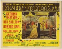 6m614 LOVELY TO LOOK AT LC #5 1952 beautiful Kathryn Grayson & Howard Keel on elaborate set!