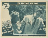 6m678 MYSTERY OF THE RIVER BOAT chapter 10 LC 1944 Robert Lowery, Marjorie Clements, Flaming Havoc!