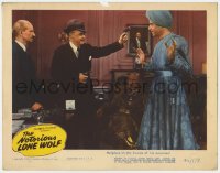 6m694 NOTORIOUS LONE WOLF LC 1946 Gerald Mohr in turban is helpless in the hands of his enemies!