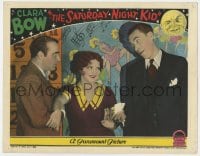 6m792 SATURDAY NIGHT KID LC 1929 pretty department store worker Clara Bow between two suitors!