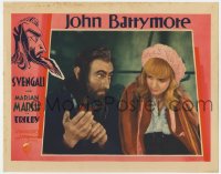 6m875 SVENGALI LC 1931 great c/u of John Barrymore as the mesmerist with Marian Marsh as Trilby!
