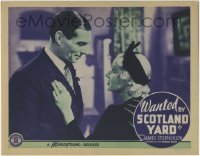 6m956 WANTED BY SCOTLAND YARD LC 1939 Betty Lynne wants crook James Stephenson to go straight, rare!