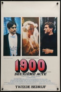 6p209 1900 Belgian 1977 directed by Bernardo Bertolucci, Robert De Niro, different images!
