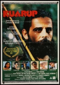 6p003 KUARUP Brazilian 1989 Ruy Guerra, great images of top cast in jungle & portraits!
