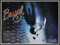 6p577 BRAZIL British quad 1985 Terry Gilliam directed, Jonathan Pryce, Robert De Niro!
