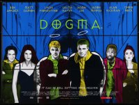 6p587 DOGMA DS British quad 1999 Kevin Smith, Ben Affleck, Matt Damon, sexy Linda Fiorentino!