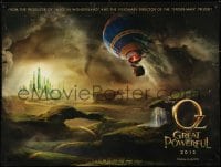 6p640 OZ: THE GREAT & POWERFUL teaser DS British quad 2013 Sam Raimi directed adventure!