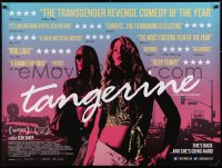6p666 TANGERINE DS British quad 2015 the transgender revenge comedy of the year, cool image!