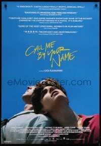 6p033 CALL ME BY YOUR NAME Canadian 1sh 2017 Hammer, Chalamet, gay homosexual romantic melodrama!