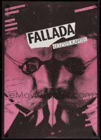 6p304 FALLADA THE LAST CHAPTER East German 23x32 1988 Roland Graff's Fallada - letztes Kapitel!