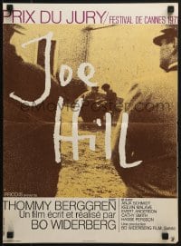 6p424 JOE HILL French 15x21 1971 Swedish Thommy Berggren, directed by Bo Widerberg!