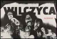 6p996 WILCZYCA Polish 26x38 1982 Marek Piestrak, wild Andrzej Kowalczyk horror artwork!