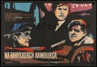 6p823 ERNST THALMANN PART I Polish 23x33 1954 Kurt Maetzig directed, Swierzy art of workers!