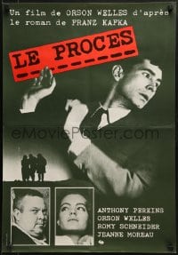 6p007 TRIAL Swiss R1980s Orson Welles' Le proces, Anthony Perkins, sexiest Romy Schneider!