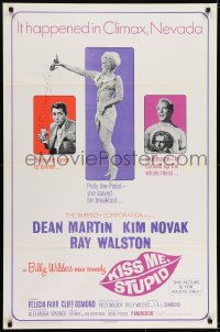 6r484 KISS ME, STUPID 1sh 1965 directed by Billy Wilder, Kim Novak, Dean Martin, Ray Walston