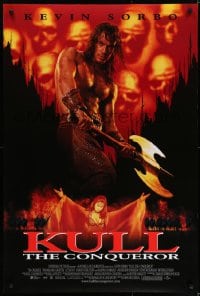 6r491 KULL THE CONQUEROR int'l DS 1sh 1997 Kevin Sorbo, Tia Carrere, Thomas Ian Griffith, Litefoot!